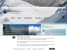 Tablet Screenshot of myoutdoors.co.uk